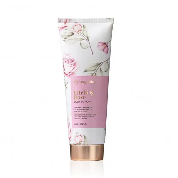 Bogenia / Лосьйон для тіла / Litchi & Rose Body Lotion / BG444 №003