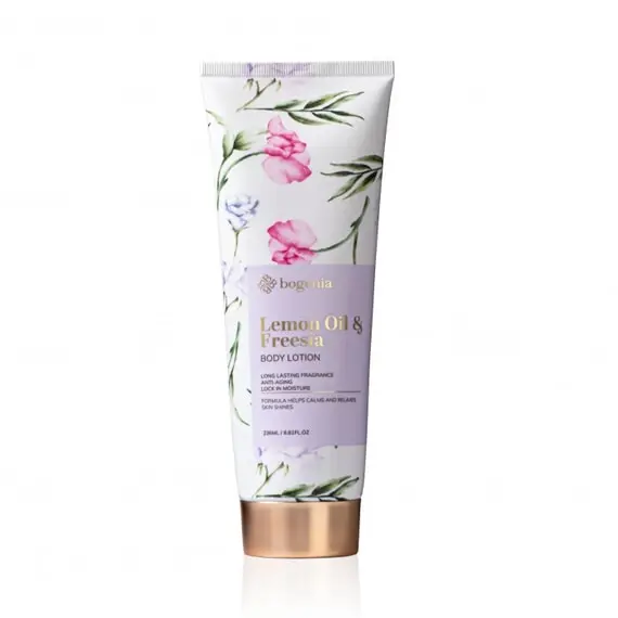 Bogenia / Лосьйон для тіла / Lemon Oil & Freesia Body Lotion / BG444 №004