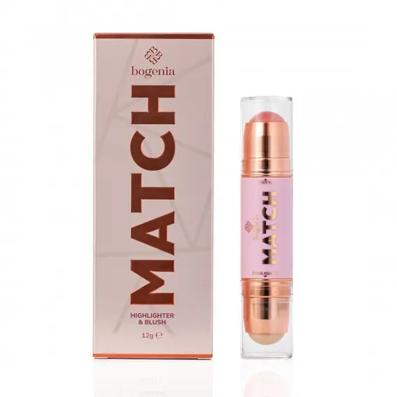 Bogenia / Хайлайтер та румʼяна / Match Stick Highlighter & Blush / BG637