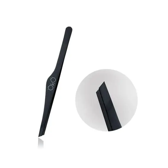 OKO / Пінцет / Lash&Brow MAGNETIC / скошений