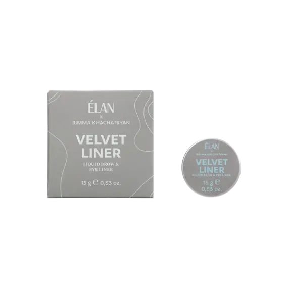 Elan / Рідкий олівець для брів та очей / «VELVET LINER»