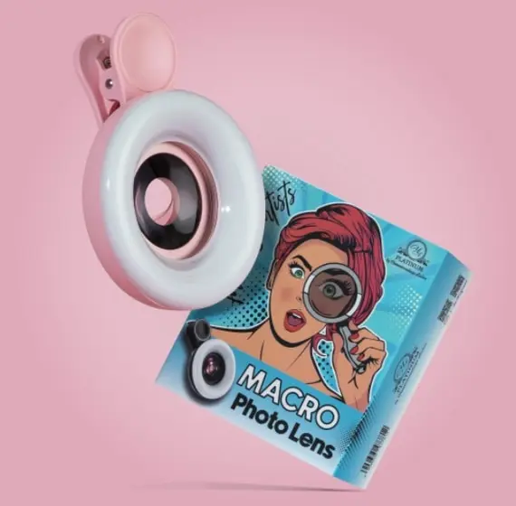 Platinum / Макрооб’єктив з підсвіткою