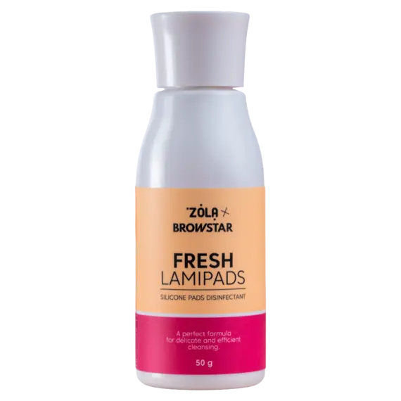 ZOLA x Browstar / Дезінфікуючий засіб для силіконових валиків / Fresh Lamipads