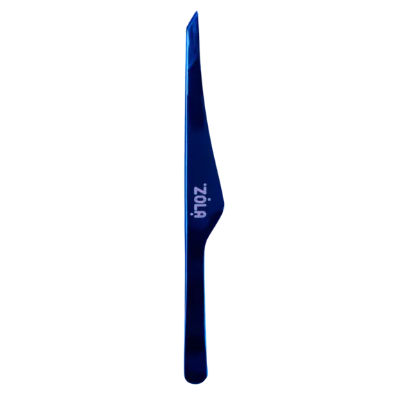 ZOLA / Пінцет професійний преміум серія / BLUE