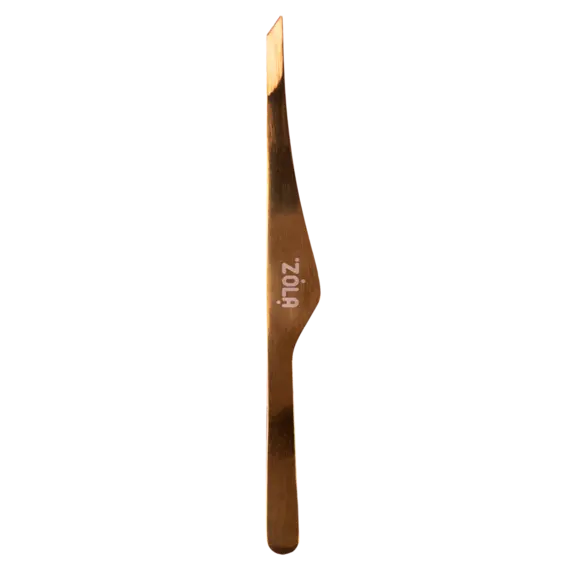 ZOLA / Пінцет професійний преміум серія / GOLD