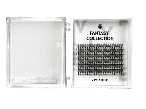 Vivienne / Вії U-подібні пір'яні / 6 ліній