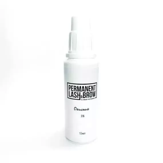 Permanent lash&brow / Окислювач для фарби 3% / 15 мл (Розпродаж. Придатний до 03.26)
