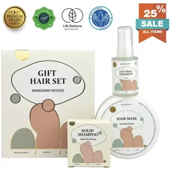 MODAY / Лімітований Подарунковий набір для волосся (Розпродаж. Придатний до 20.02.2026)