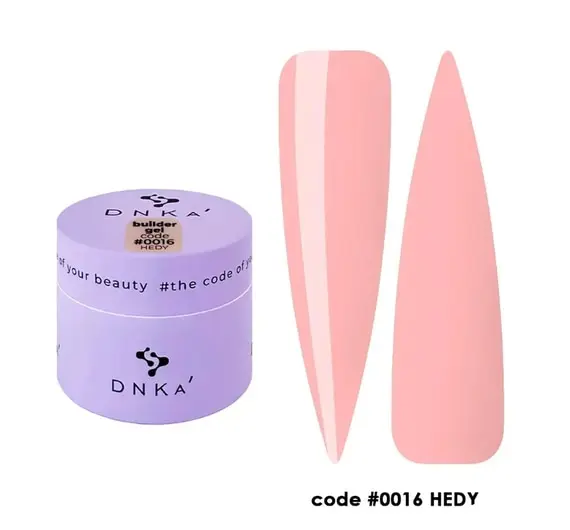 DNKa’ / Builder Gel #0016 / Hedy / персиковий