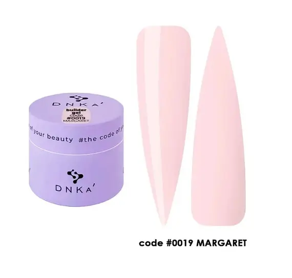 DNKa’ / Builder Gel #0019 / Margaret / світлий беж