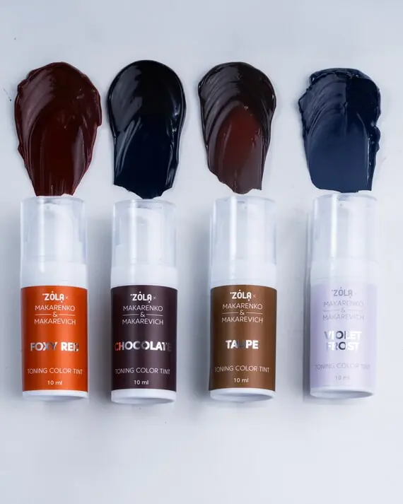 ZOLA x Makarenko x Makarevich / Toning Color Tint / Тонуюча фарба-маска