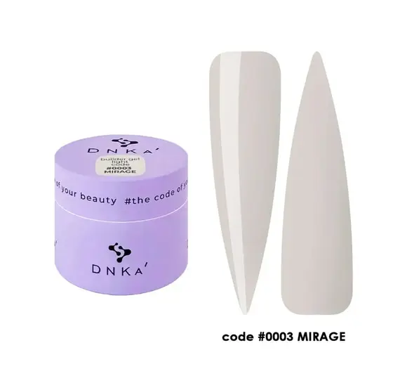 DNKa' / Builder Gel Light / #0003 Mirage