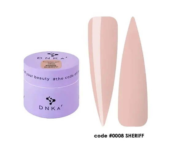 DNKa' / Builder Gel Light / #0008 Sheriff