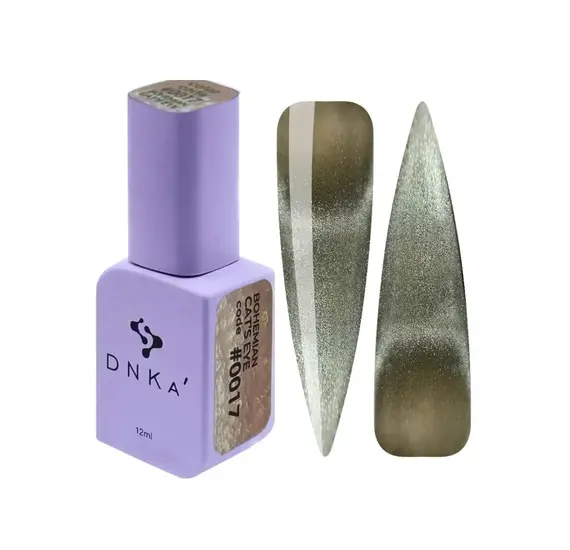 DNKa' / Гель-лак Cat's Eye / Bohemian #0017 / 12 мл