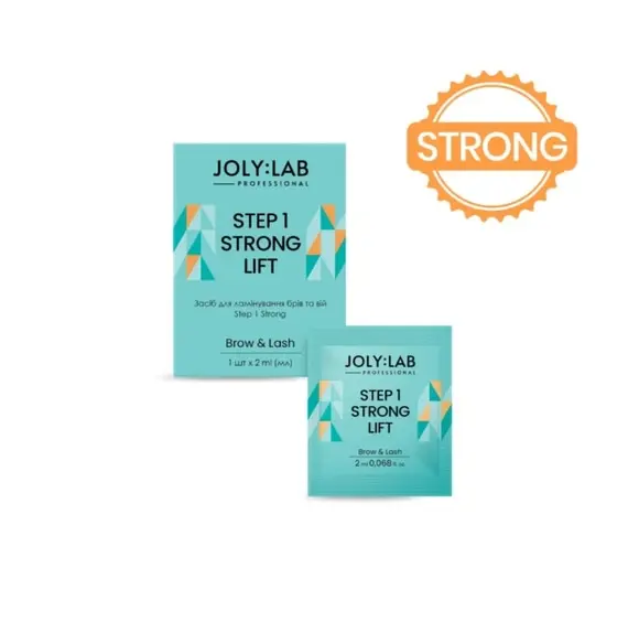JOLY:LAB / Засіб для ламінування брів та вій / Strong Step 1 Lift / 2 мл