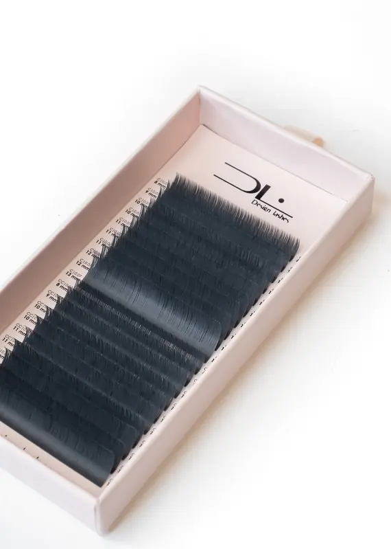 Вії Design Lashes / Мікс Lake Blue / 20 ліній