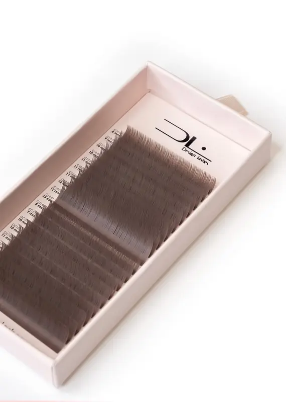 Вії Design Lashes / Мікс Matcha / 20 ліній