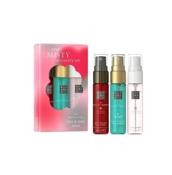 RITUALS / Набір спреїв для волосся та тіла / Set Ayurveda, Sakura, Karma