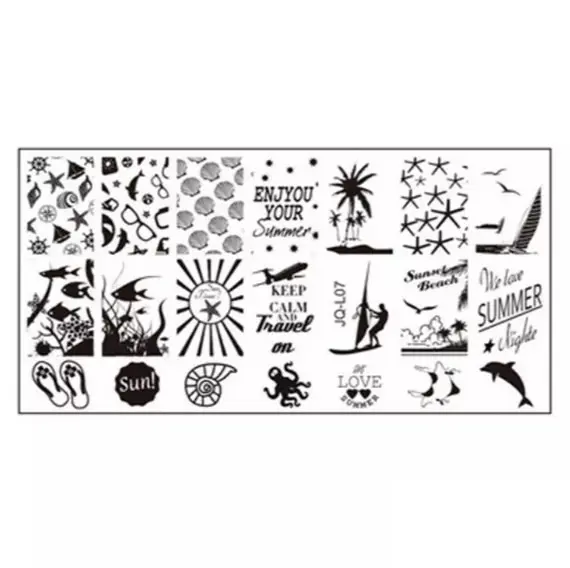 Пластина для стемпінга JQ-L07