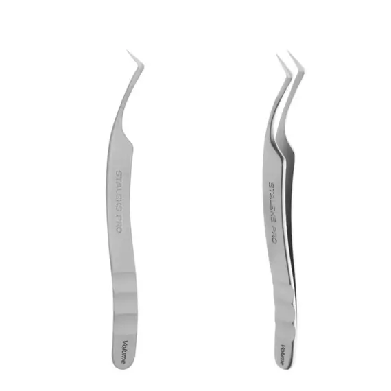 Staleks / Пінцет для нарощування вій / Expert 41 Type 2