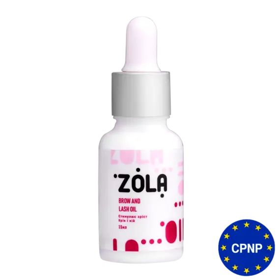 Zola / Олія для брів та вій / 15 мл