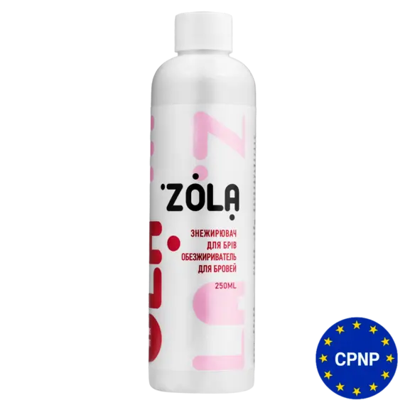 Zola / Знежирювач для брів / 250 мл