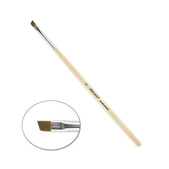 Mileo / Пензлик скошений №3