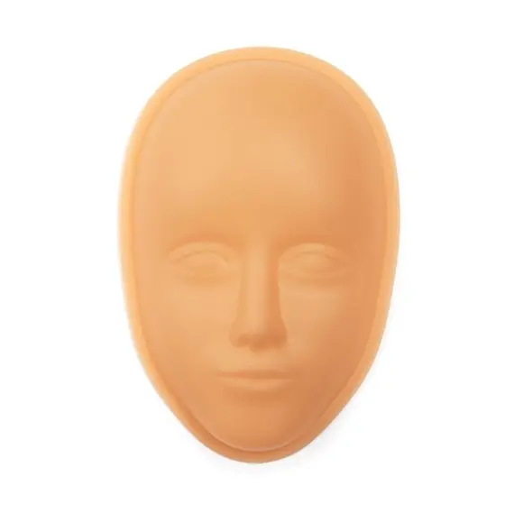 Обличчя-манекен для навчання татуажу / пластик