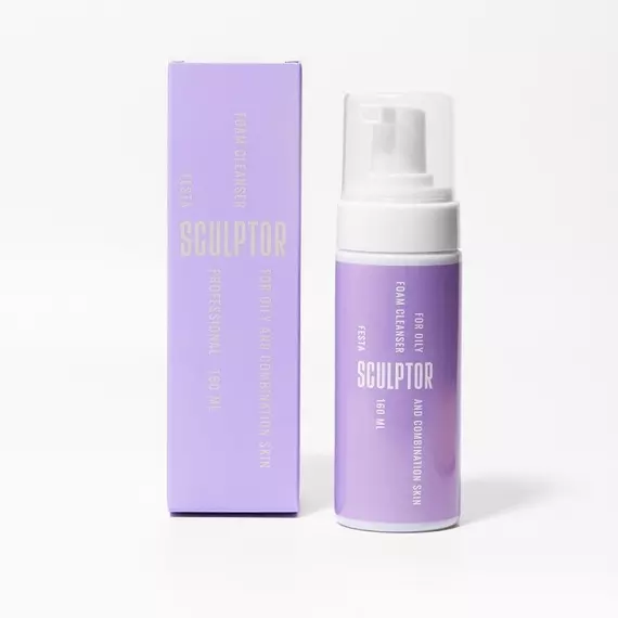 Sculptor / Пінка для вмивання для жирної та комбінованої шкіри / Festa / 160 мл