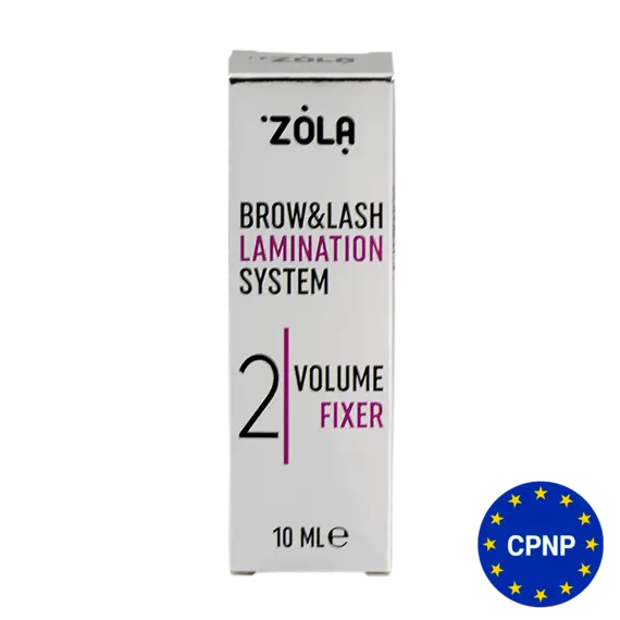 Zola / Склад №2 для ламінування брів / Volume Fixer / 10 мл