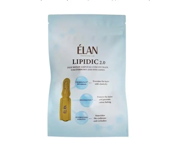 Elan / Концентрат для глибокого відновлення брів та вій у монодозах / LIPIDIC 2.0