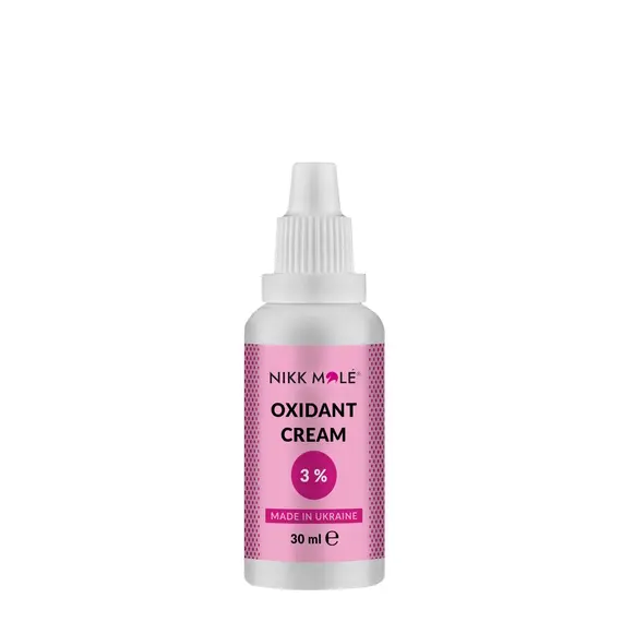 NIKK MOLE / Окислювач / Oxidant Cream 3% / 30 мл