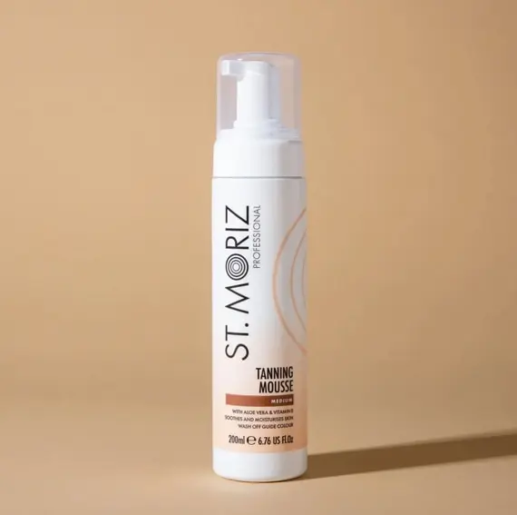 St.Moriz Pro / Автобронзат-мус / Medium / 200 мл