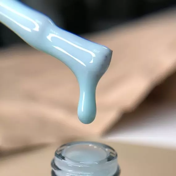 Nika Zemlyanikina / Rubber Base Aqua / Ніжний м’ятний / 15мл