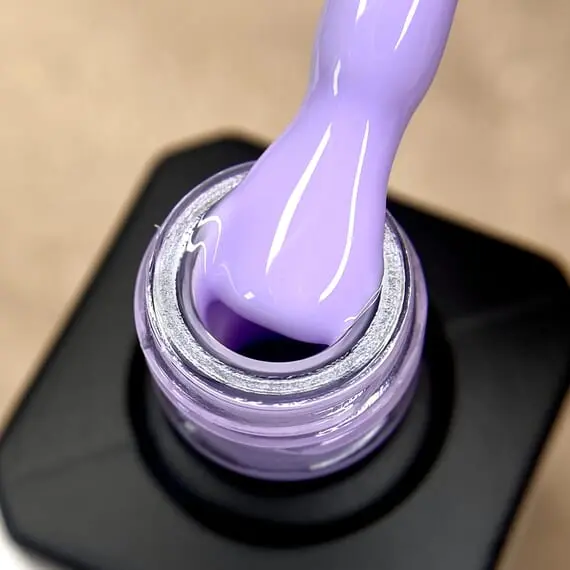 Nika Zemlyanikina / Rubber Base Lilac Blossom / Пастельно ліловий / 15мл (розпродаж. придатний до 19.09.25)