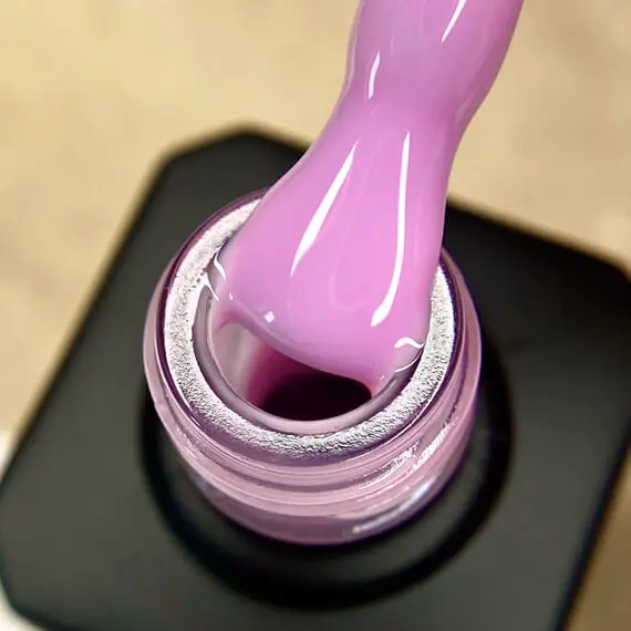 Nika Zemlyanikina / Rubber Base Pink Lollipop / Ляльково-рожевий / 15мл (Розпродаж. Термін до 08.08.2025р)