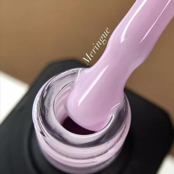 Nika Zemlyanikina / Rubber Base / Pastel Meringue / Рожево-ліловий ніжний / 15мл