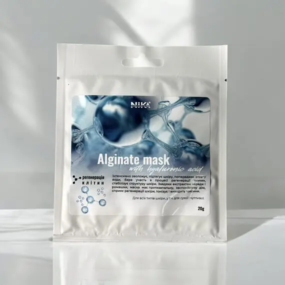 Nika Zemlyanikina / Альгінатна маска з гіалуроновою кислотою / 20г