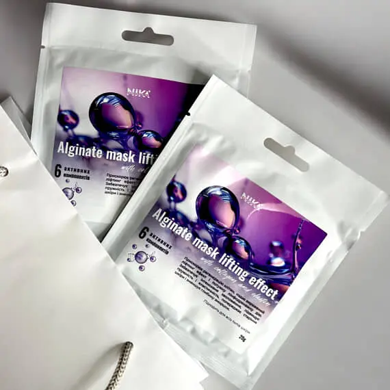 Nika Zemlyanikina / Маска альгінатна ліфтинг ефект / З колагеном та еластином / 20г