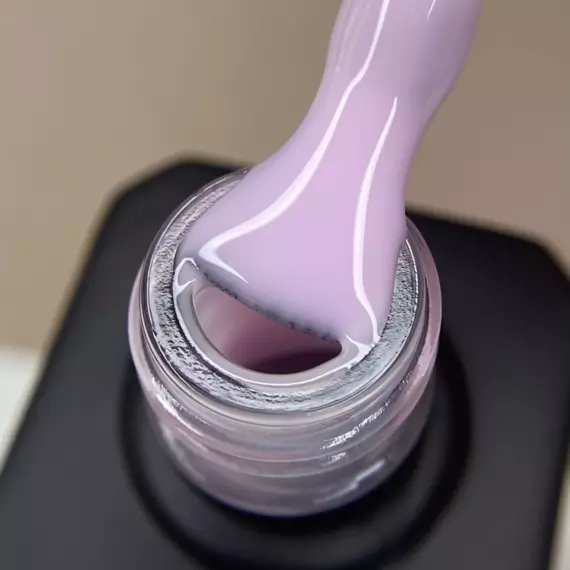 Nika Zemlyanikina / Rubber Base / Pink Milk / Молочно-рожевий / 15мл