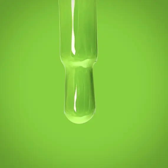 Nika Zemlyanikina / Gel Polish #41 / яркий желто-зеленый / 6 мл